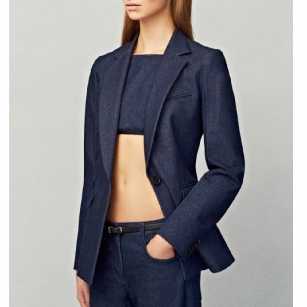 3.1 Phillip Lim Navy Tailored Blazer